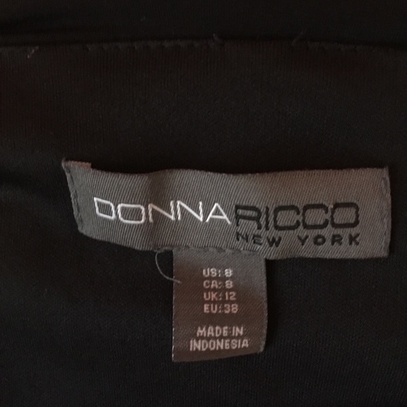 Donna Ricco black dress - Picture 8 of 8